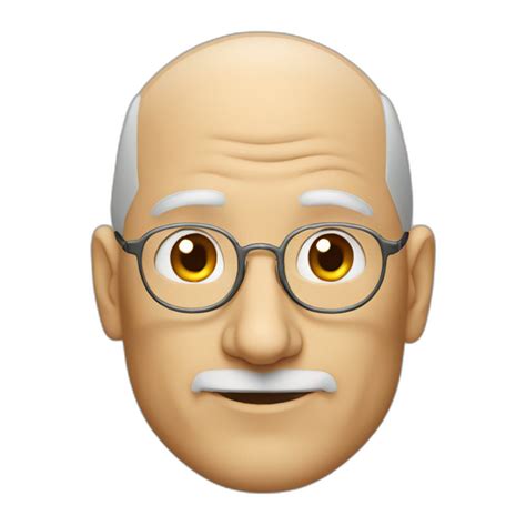 Steve Jobs Bald Ai Emoji Generator