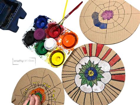 Mandala Art For Kids and Beginners - Crafty Art Ideas