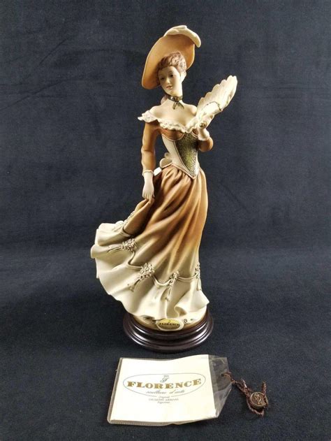 Sold Price Vintage 1973 Florence Giuseppe Armani Figurine Vanessa Artwork Sculpture Italy Coa