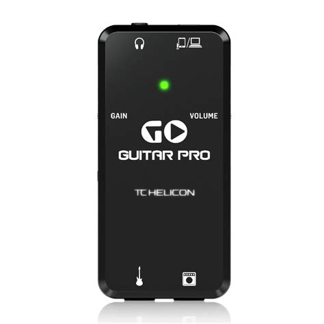 TC Helicon Go-Guitar-Pro High-Definition Guitar Interface – The Music ...