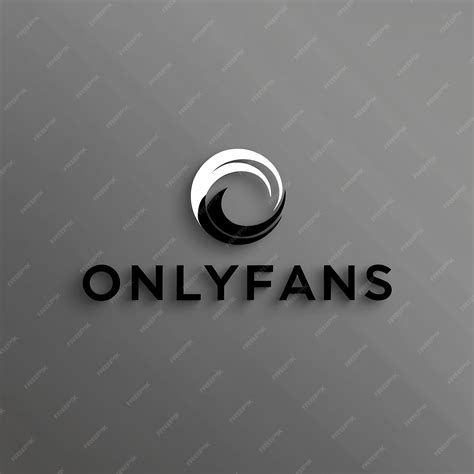 Stylish OnlyFans Logo with Modern Design | Premium AI-generated image