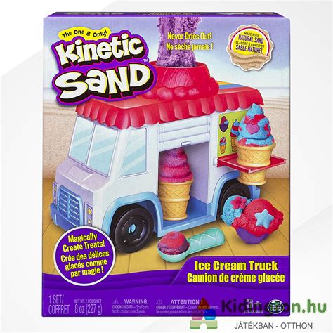 Kinetikus Homok Fagyis Kocsi Kinetic Sand Ice Cream Truck