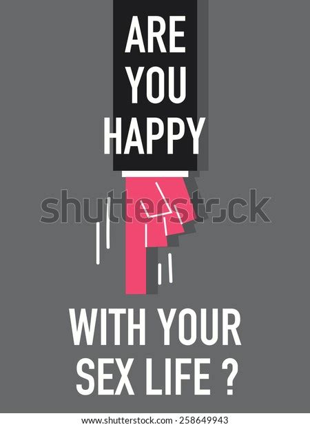 Words You Happy Sex Life Stock Vector Royalty Free 258649943 Shutterstock