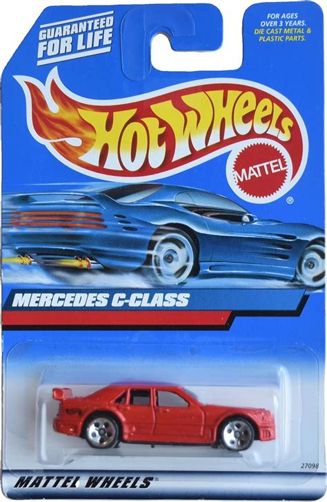 Hot Wheels Mercedes Clase C Rojo Yaxa Colombia