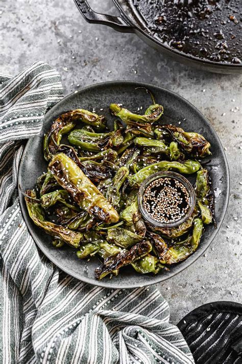 Blistered Shishito Peppers-image