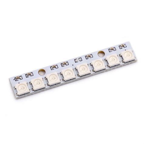 8 Channel WS2812 WS2812B WS 2811 5050 RGB LED Lamp Panel Module 5V 8