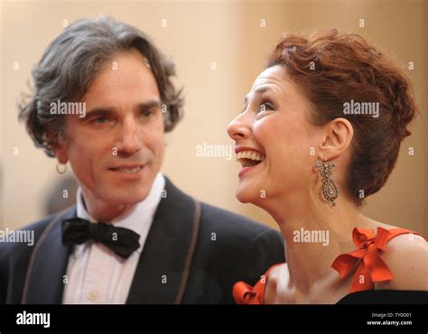 Daniel Day-Lewis (L) and Rebecca Miller arrive for the 80th Annual ...