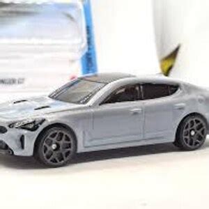 Hot Wheels Kia Stinger Gt Light Grey Metallic Hw Factory Fresh Birthday Gift Rare Miniature
