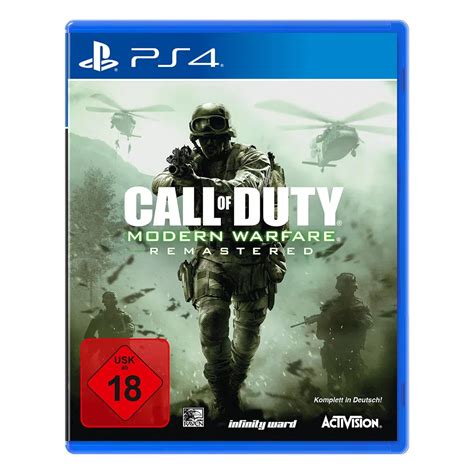 Call Of Duty Modern Warfare Remastered Ps4 Game Legends