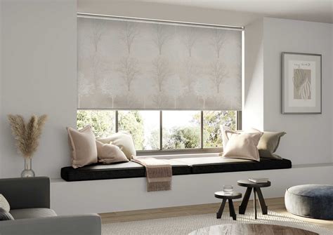 Prestigious Textiles Roller Blind Woodland Frost The Home Of Interiors