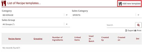 batch template stocktake