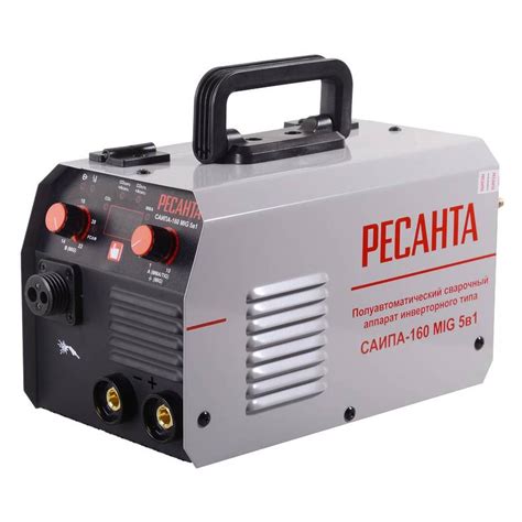 Аппарат сварочный Ресанта САИПА-160 MIG 5в1 полуавтомат купить в ...