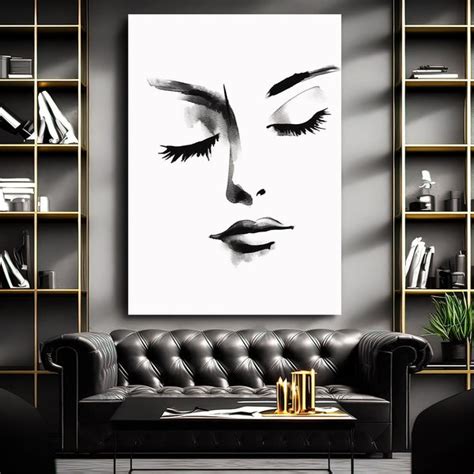 Girl Minimalist Wall Art Musaartgallery™