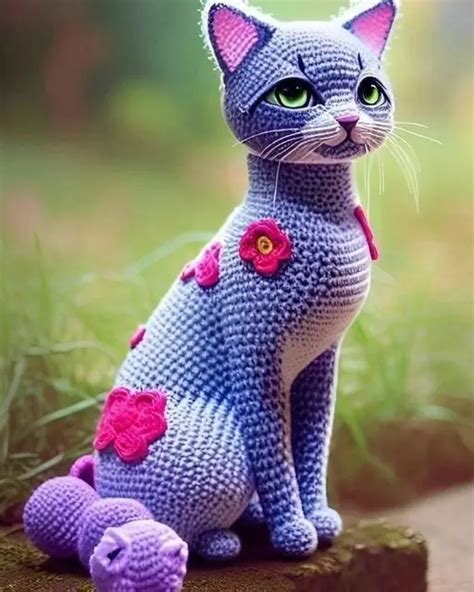 Realistic cat crochet pattern free » Weave Crochet