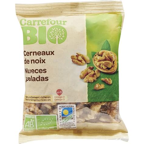 Cerneaux De Noix Bio Carrefour Bio Le Sachet De 90g à Prix Carrefour