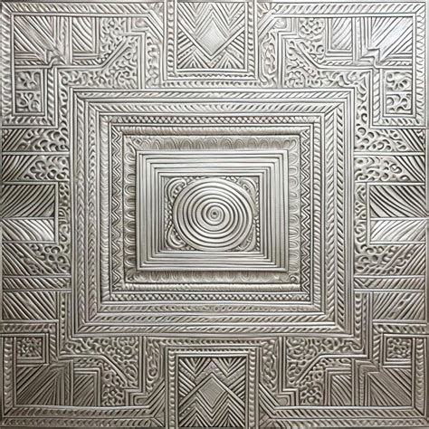 Premium Photo A Silver And White Square Wallpaper Background With