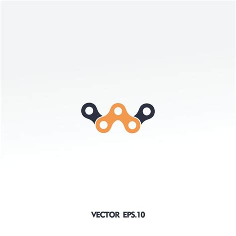 CHAIN LOGO VECTOR 14704887 Vector Art at Vecteezy