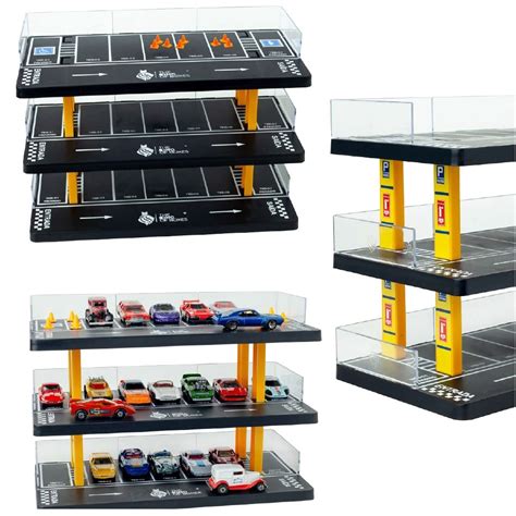Expositor Estacionamento Hot Wheels Matchbox Diorama Shopee Brasil