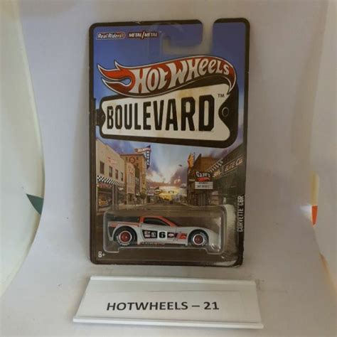 HOT WHEELS BOULEVARD CORVETTE C6R Shopee Malaysia