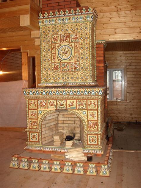 Печи в интерьере, отделка печи, строительство печи, кирпичные печи ...