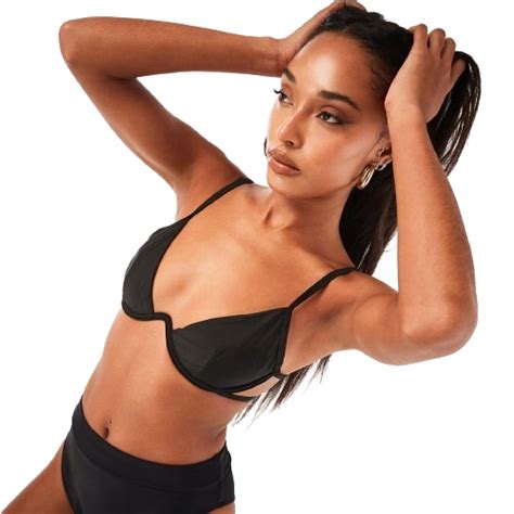 Am Damski Str J K Pielowy G Ra Bikini Missguided Cena Opinie G Ry Od Bikini