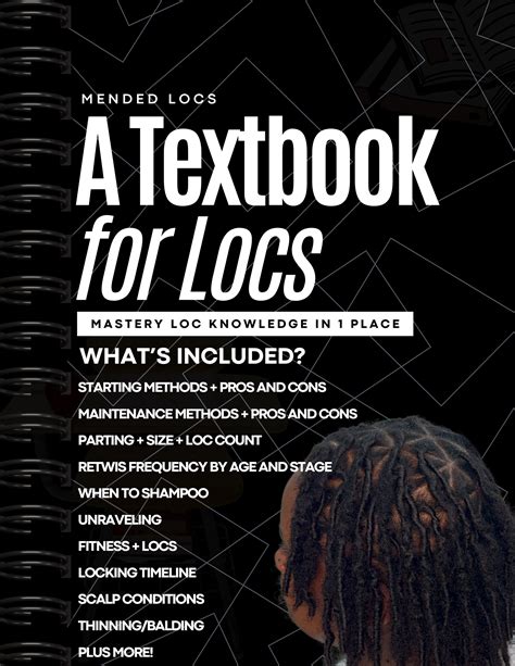 "A Textbook for Locs Ebook: The Loc Journey Survival Guide" – Essential
