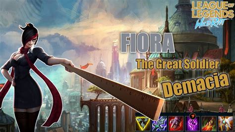 Champion Fiora Sang Ratu Vs Fiora Gameplay Wild Rift Youtube