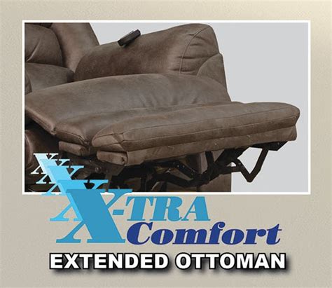 Hayden Oversized Chaise Rocker Recliner With Heat And Sensate Massage And X Tra Comfort Footrest