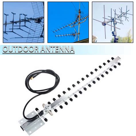 New 2 4GHz 25dBi RP SMA Outdoor Directional Wireless Yagi Antenna WiFi