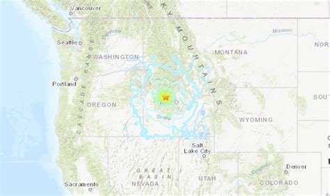 Strong And Shallow M65 Earthquake Hits Idaho On March 31 2020