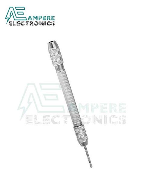 steel mini hand drill double chuck ampere electronics