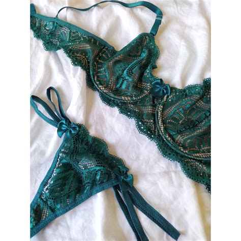 Conjunto Jade CONJUNTO DE LINGERIE FORRO ARO E SEM BOJO RENDA Shopee Brasil