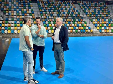 El Quijote Arena se prepara para el inicio de la Liga ASOBAL - Ciudad