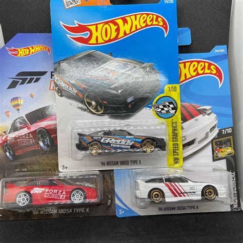 ホットウィール HOTWHEELS 日産180SX ワンエイティー 3台セット Hot Wheels 100スタート 乗用車 売買されたオークション情報yahooの商品情報をアーカイブ公開