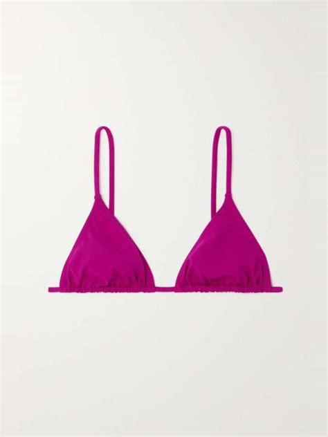 Eres Les Essentiels Mouna Triangle Bikini Top Reversible