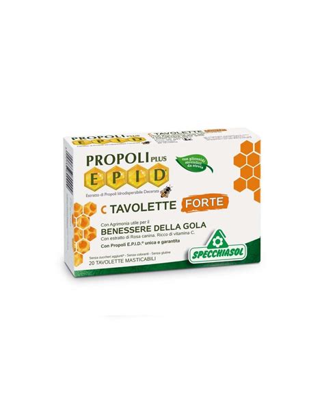 Epid C Forte Propoli Plus Specchiasol Tavolette