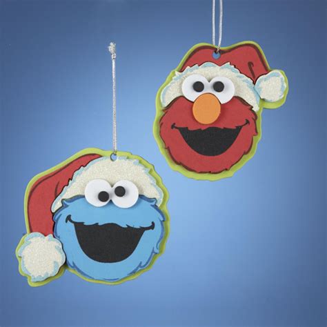 Pack Of 36 Elmo And Cookie Monster Sesame Street Christmas Ornaments 5