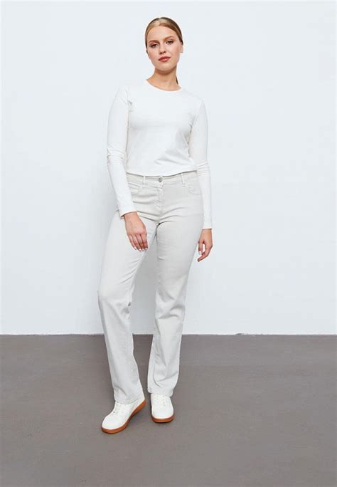 Джинсы Gerry Weber, цвет: бежевый, MP002XW0POQ5 — купить в интернет ...