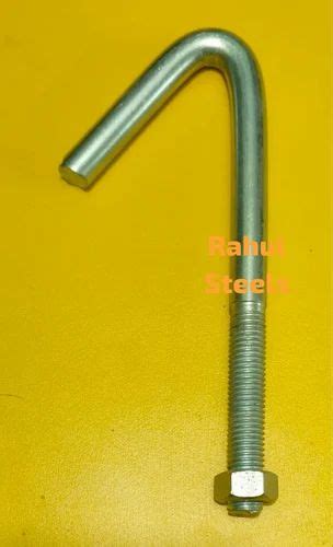 Mild Steel J Hook Bolt At Rs Piece In Ludhiana Id