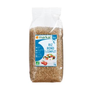 Riz Rond 1 2 Complet BIO 1kg