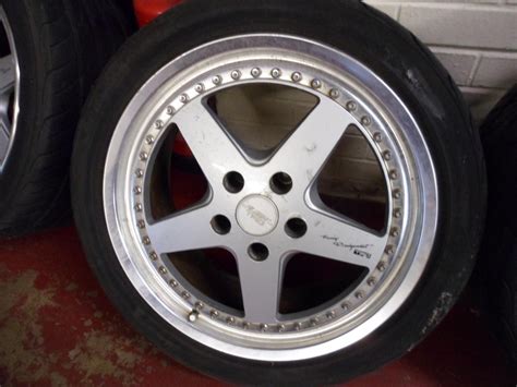 Genuine TRD 18" Alumi k wheels and tyres from a genuine trd car ...