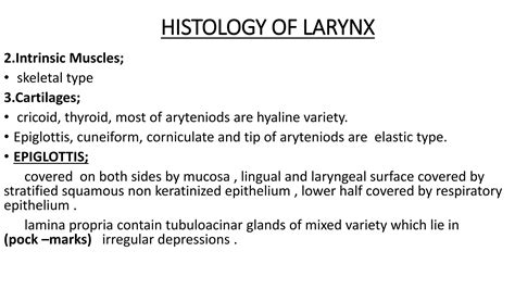 Histology of pharynx & larynx | PPT | Free Download