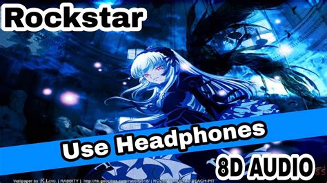 🎧 Use Headphone 🎧 Rockstar 8d Audio Song Youtube