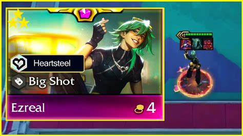 3 Star Ezreal ⭐⭐⭐ Ft 4 Big Shot Tft Set 10 Youtube