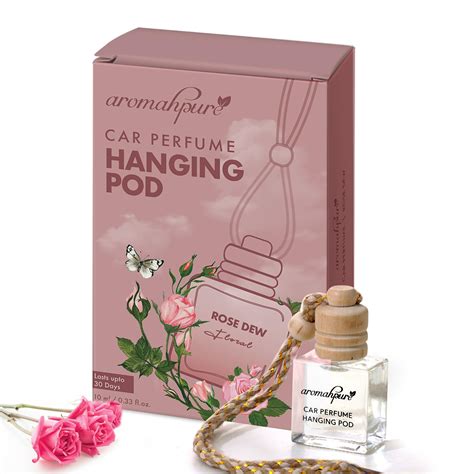 Aromahpure Premium Car Perfume Hanging Pod 10 Ml Bulgarian Rose
