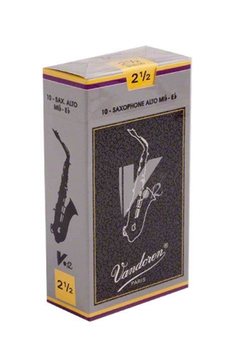 Vandoren V12 Alto Saxophone Reeds
