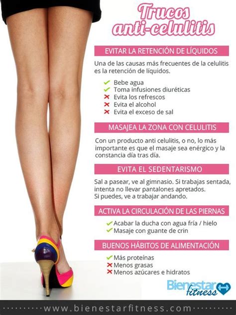 5 Trucos Para Eliminar La Celulitis Como Eliminar Las Celulitis Anti