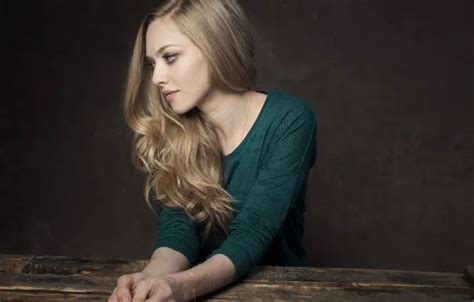 Wallpaper girl actress blonde Amanda Seyfried for mobile and desktop section девушки