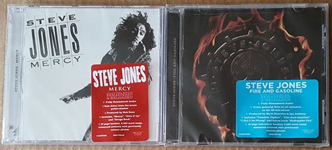 God Save The Sex Pistols STEVE JONES MERCY FIRE AND GASOLINE REISSUES