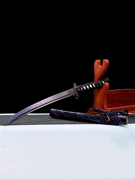 Damascus Edge Wakizashi Mini Katana